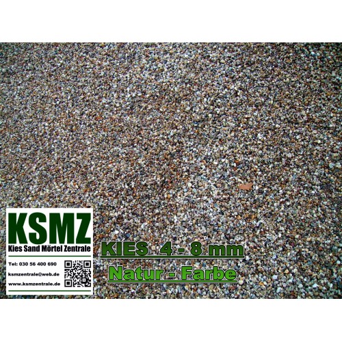 Kies 2 8 mm gewaschen BIG BAG ca. 0,5m³ Art. Nr.208